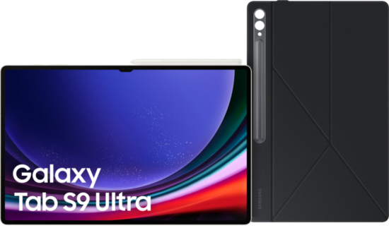 Samsung Galaxy Tab S9 Ultra 14.6 inch 512GB Wifi Crème + Book Case Zwart