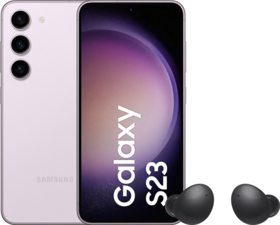Samsung Galaxy S23 128GB Roze 5G + Galaxy Buds 2 Zwart