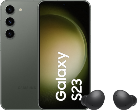 Samsung Galaxy S23 128GB Groen 5G + Galaxy Buds 2 Zwart