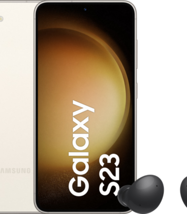 Samsung Galaxy S23 256GB Crème 5G + Galaxy Buds 2 Zwart