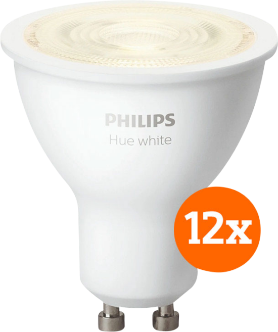 Philips Hue White GU10 12-Pack