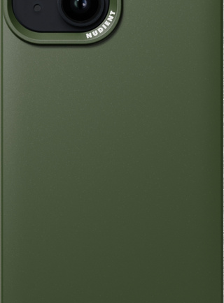 Nudient Thin Case Apple iPhone 15 Back Cover Groen