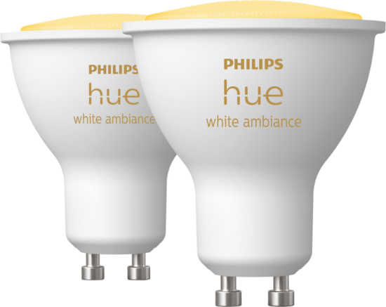 Philips Hue White Ambiance GU10 Duo pack
