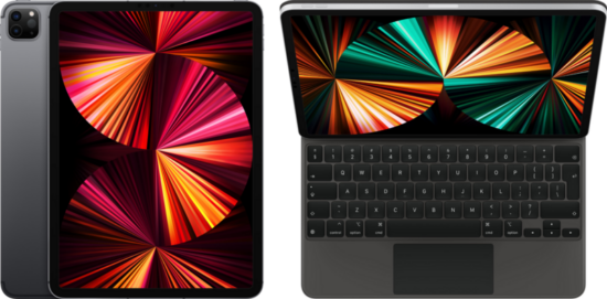 Apple iPad Pro (2021) 11 inch 128GB Wifi + 5G Space Gray + Magic Keyboard AZERTY