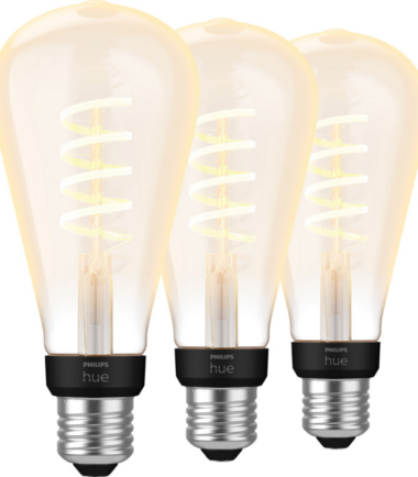 Philips Hue Filament White Ambiance Edison XL 3-pack