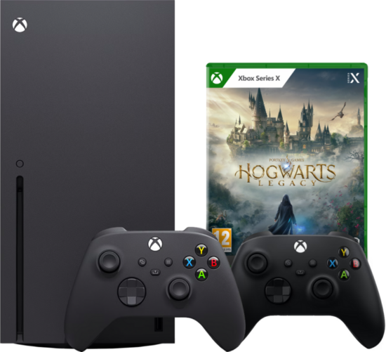 Xbox Series X + Hogwarts Legacy + Tweede Controller Zwart