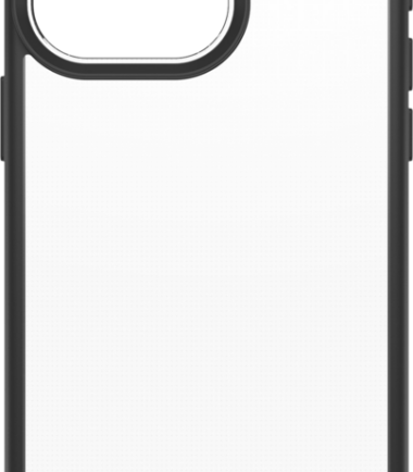 Otterbox React Apple iPhone 15 Pro Max Back Cover Transparant/Zwart