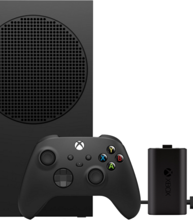 Xbox Series S 1 TB Zwart + Play & Charge Kit