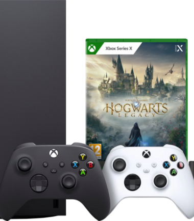 Xbox Series X + Hogwarts Legacy + Microsoft Xbox Controller Wit + Play & Charge kit