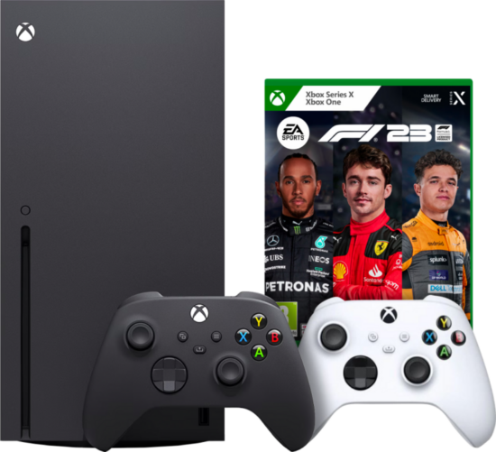 Xbox Series X + F1 23 + Microsoft Xbox Controller Wit