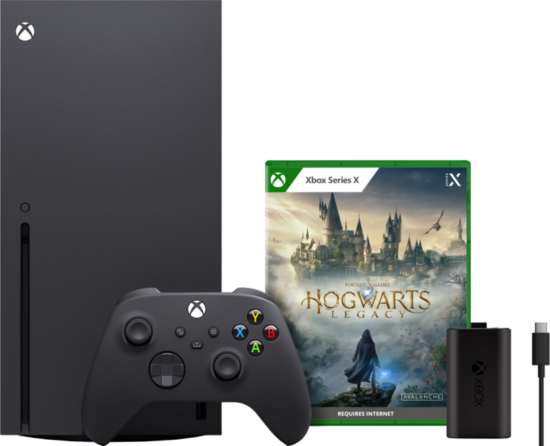 Xbox Series X + Hogwarts Legacy + Play & Charge kit