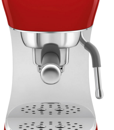 SMEG ECF02RDEU Rood - Koffieapparaten Espresso Halfautomatisch