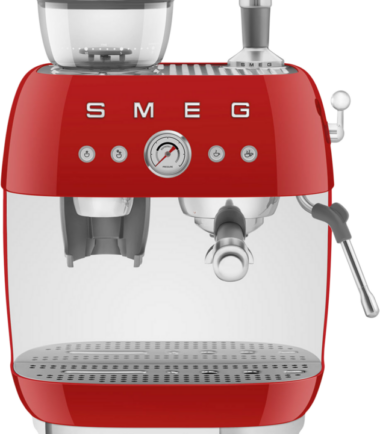 SMEG EGF03RDEU Rood - Koffieapparaten Espresso Halfautomatisch