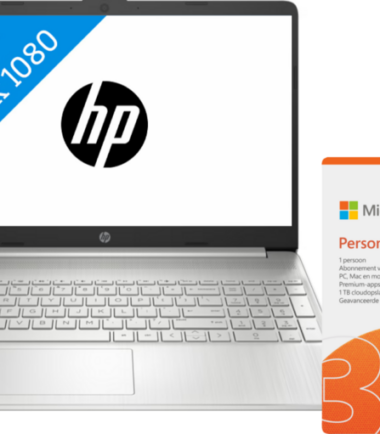 HP Laptop 15s-eq2096nb + Microsoft Office 365 Personal