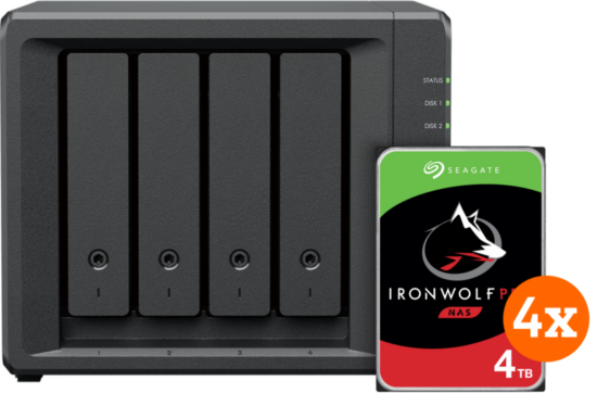Synology DS423+ + Seagate Ironwolf Pro 16TB (4x4TB)