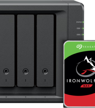 Synology DS423+ + Seagate Ironwolf 8TB Pro (2x4TB)