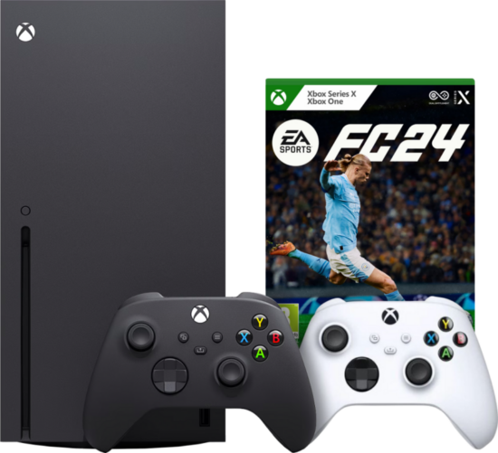 Xbox Series X + EA Sports FC 24 + Tweede Controller Wit