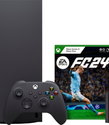 Xbox Series X + EA Sports FC 24 + Play & Charge kit