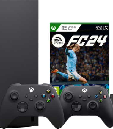 Xbox Series X + EA Sports FC 24 + Tweede Controller Zwart + Play & Charge kit
