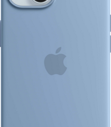 Apple iPhone 15 Back Cover met MagSafe Winterblauw