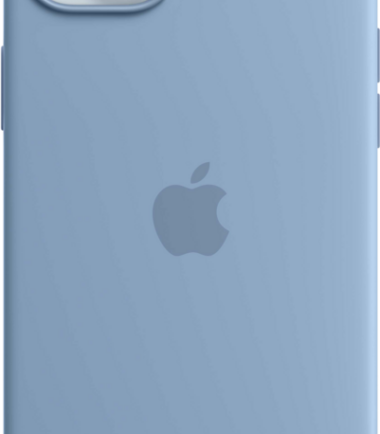 Apple iPhone 15 Plus Back Cover met MagSafe Winterblauw