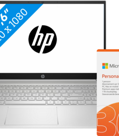 HP Pavilion 15-eh3023nb Azerty + Microsoft Office 365 Personal