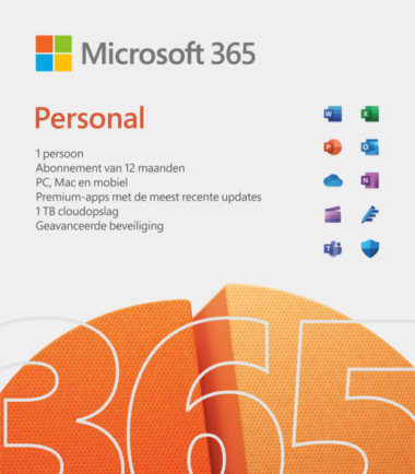 Microsoft Office 365 Personal NL Abonnement 1 jaar