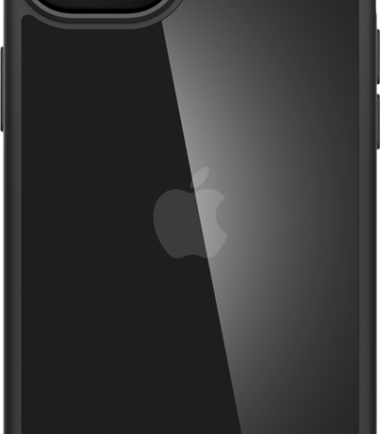 Spigen Ultra Hybrid Apple iPhone 15 Back Cover Transparant met Zwarte Rand