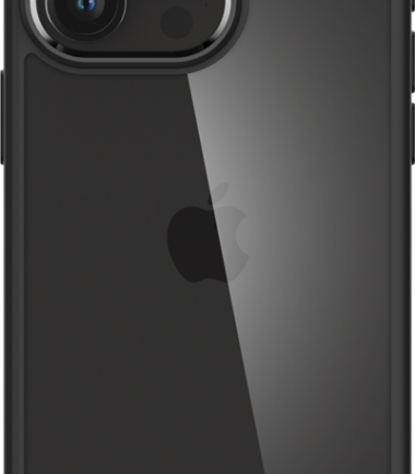 Spigen Ultra Hybrid Apple iPhone 15 Pro Back Cover Transparant met Zwarte Rand