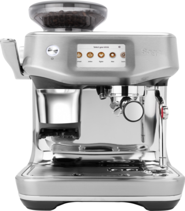 Sage the Barista Touch Impress Brushed Stainless Steel - Koffieapparaten Espresso Halfautomatisch