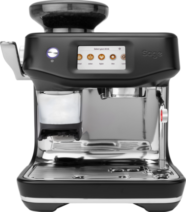 Sage the Barista Touch Impress Black Truffle - Koffieapparaten Espresso Halfautomatisch