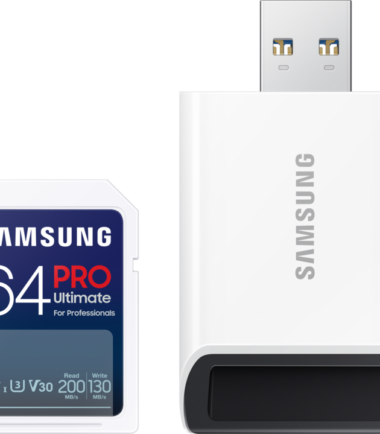 Samsung PRO Ultimate 64 GB (2023) SDXC + USB lezer
