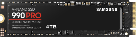 Samsung 990 PRO 4TB PCIe 4.0 NVMe M.2 SSD