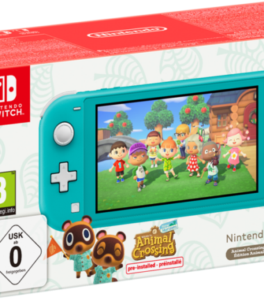 Nintendo Switch Lite Animal Crossing New Horizons Editie Turquoise