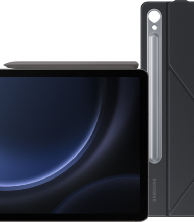 Samsung Galaxy Tab S9 FE 128GB Wifi Grijs + Book Case Zwart