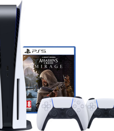 PlayStation 5 Disc Edition + Assassin's Creed: Mirage + Extra Controller Wit