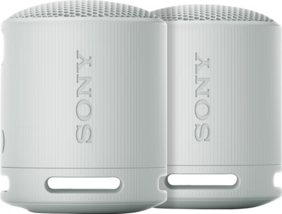Sony SRS-XB100 Duo Pack Grijs