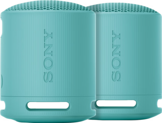 Sony SRS-XB100 Duo Pack Blauw
