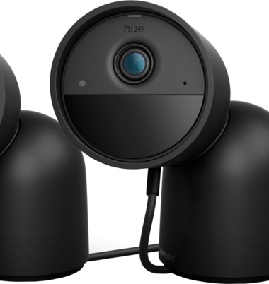 Philips Hue Secure desktop beveiligingscamera Zwart 2-pack