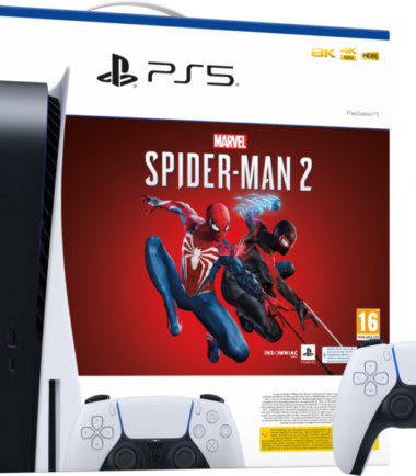 PlayStation 5 Disc Edition + Marvel's Spider-Man 2 + Extra Controller Wit