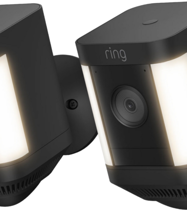 Ring Spotlight Cam Plus - Battery - Zwart - 2-pack