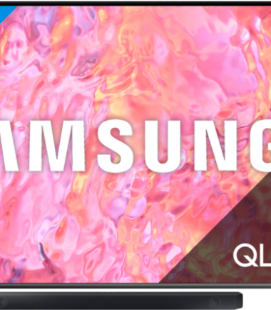 Samsung QLED 85Q60C (2023) + soundbar