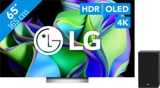 LG OLED65C34LA (2023) + soundbar
