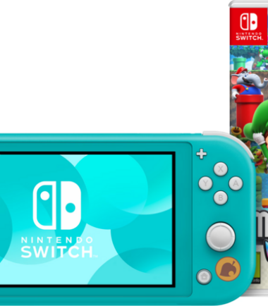 Nintendo Switch Lite Turquoise + Super Mario Bros. Wonder