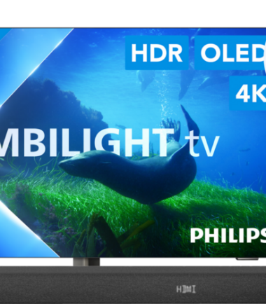 Philips 42OLED808 - Ambilight (2023) + Soundbar + Hdmi kabel