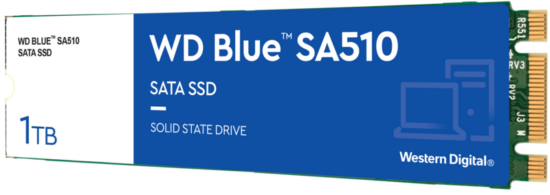 WD Blue SA510 SATA M.2 SSD 1TB