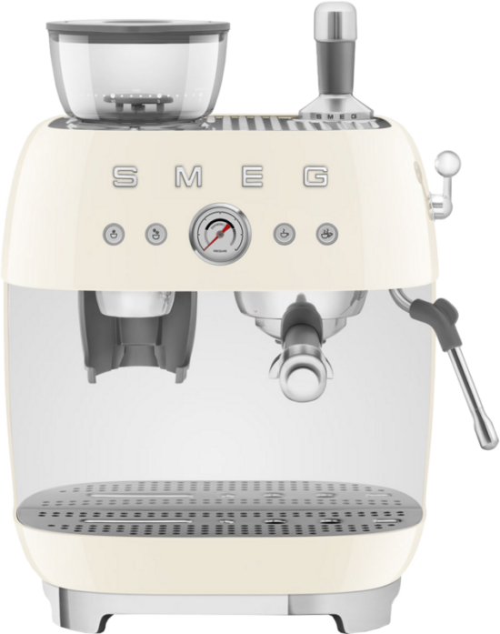 SMEG EGF03CREU Creme - Koffieapparaten Espresso Halfautomatisch
