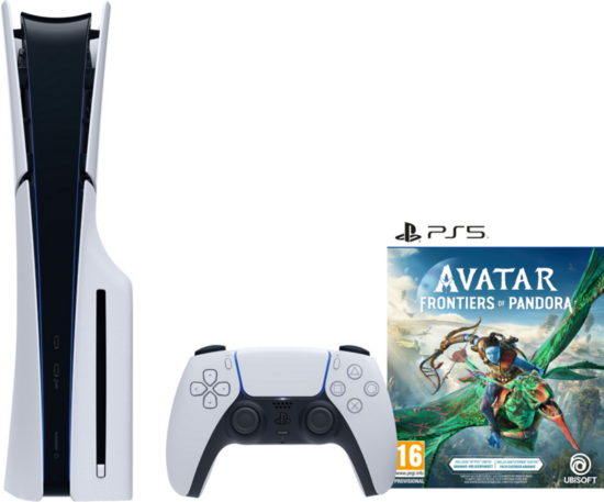 PlayStation 5 Slim Disc Edition + Avatar: Frontiers of Pandora