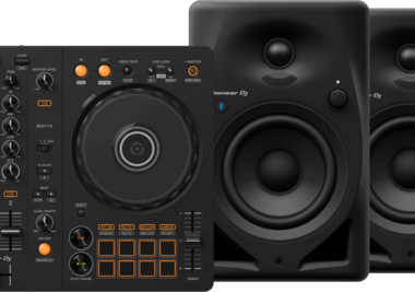 Pioneer DJ DDJ-FLX4 + Pioneer DJ HDJ-X5 Zwart + Pioneer DJ DM-40D-BT Zwart