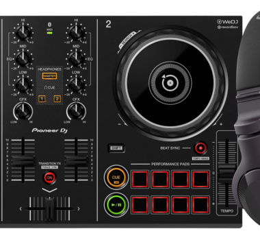 Pioneer DJ DDJ-200 + Pioneer DJ HDJ-CUE1